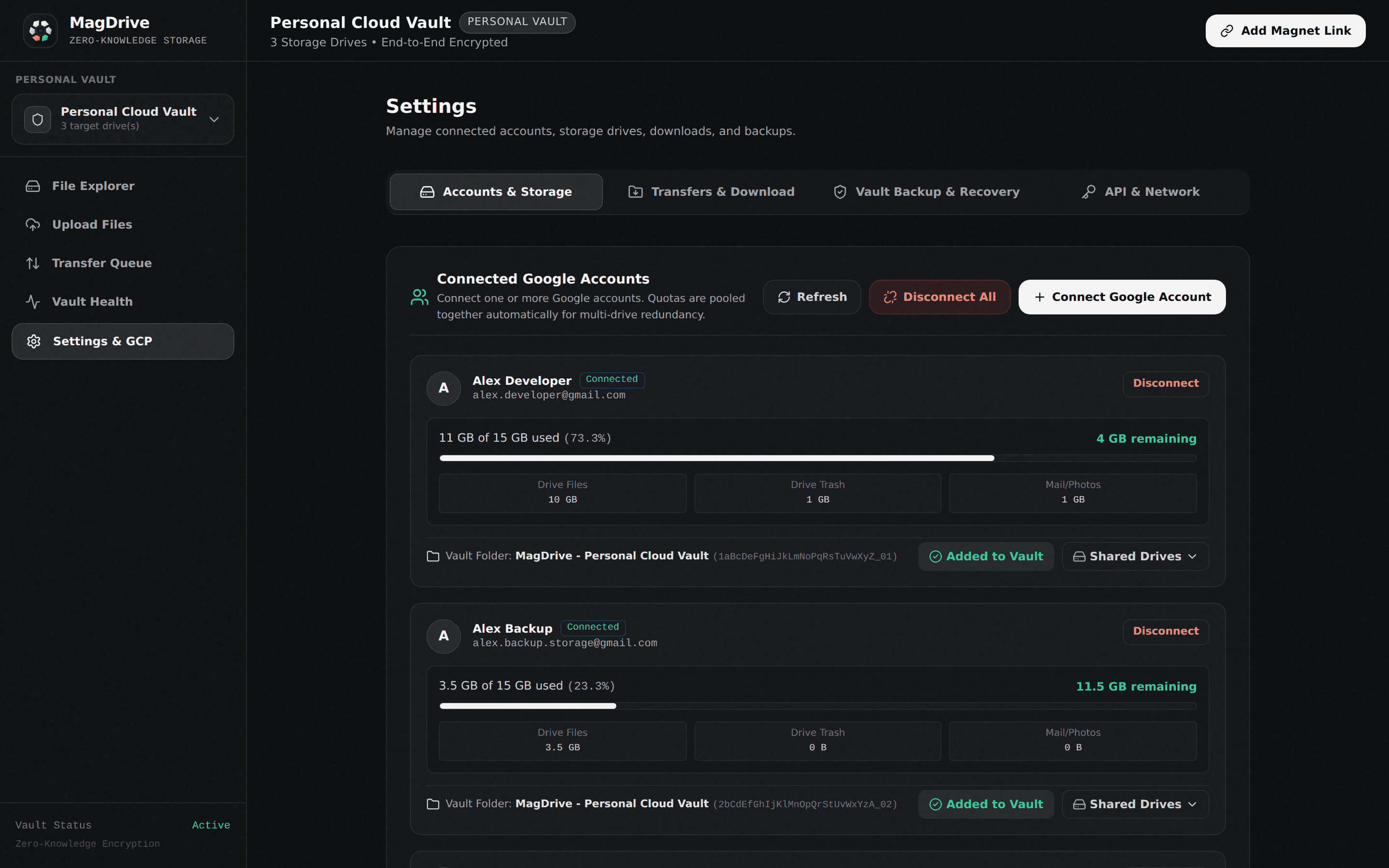 Multi-Account OAuth Pool & Quota Isolation